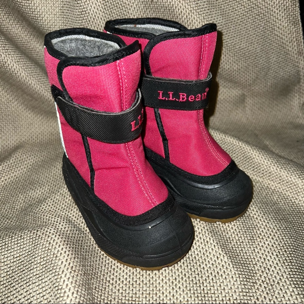 Pink L.L. Bean Northwoods Winter Snow Boots